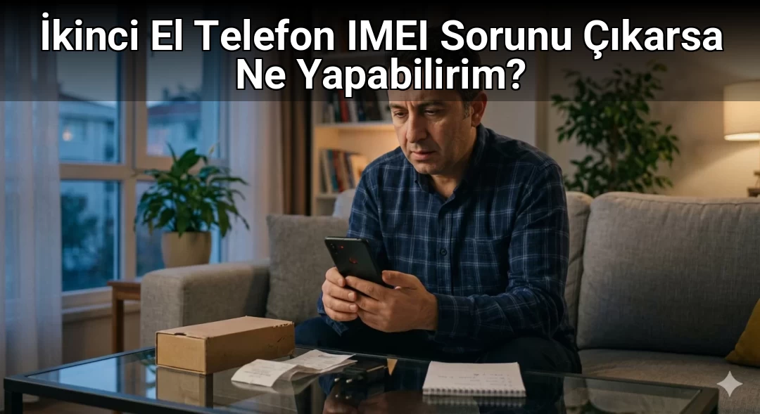 İkinci El Telefon IMEI Sorunu Çıkarsa Ne Yapabilirim?